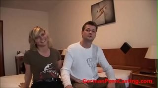 German Amateur Gets Fucked During Porn Casting