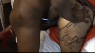Lindas first huge Big black Cock creampie