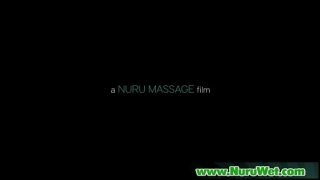 Slippery Massage With Nuru Gel Sex Video 21